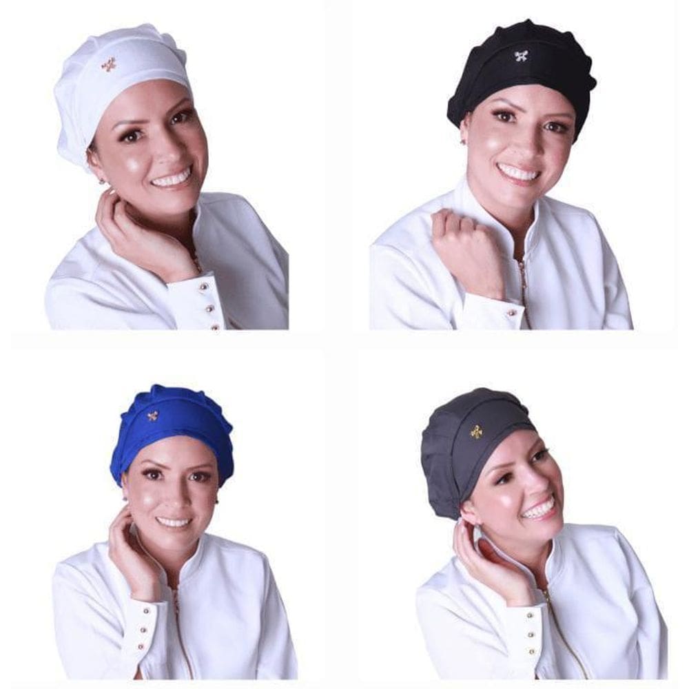 Kit Com 4 Toucas Cirúrgicas Princesaa1