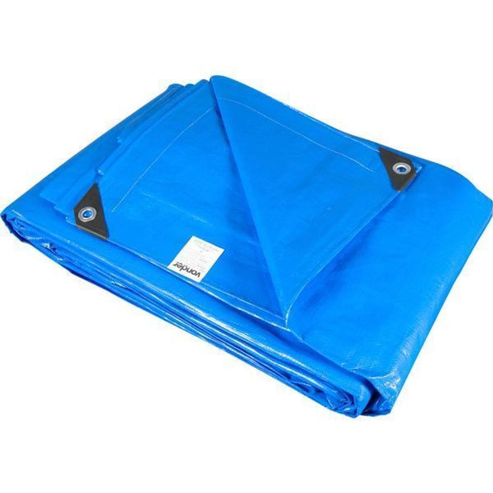 Lona Reforçada Azul 12X4M - Vonder