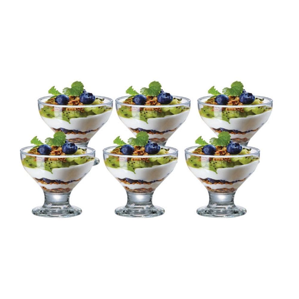 Jogo de Taças de Sobremesa Rovuolo 12 Peças 250ml
