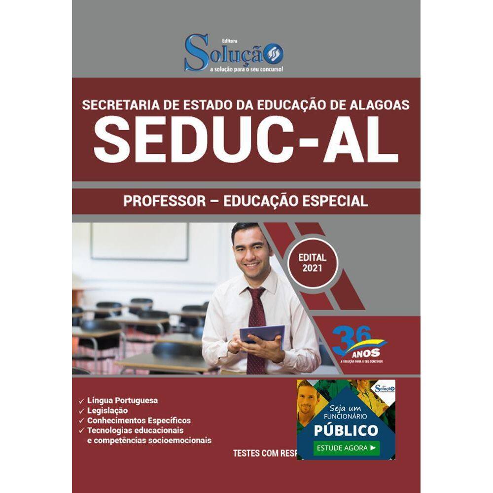 Apostila SEDUC AL - Professor - Educação Especial