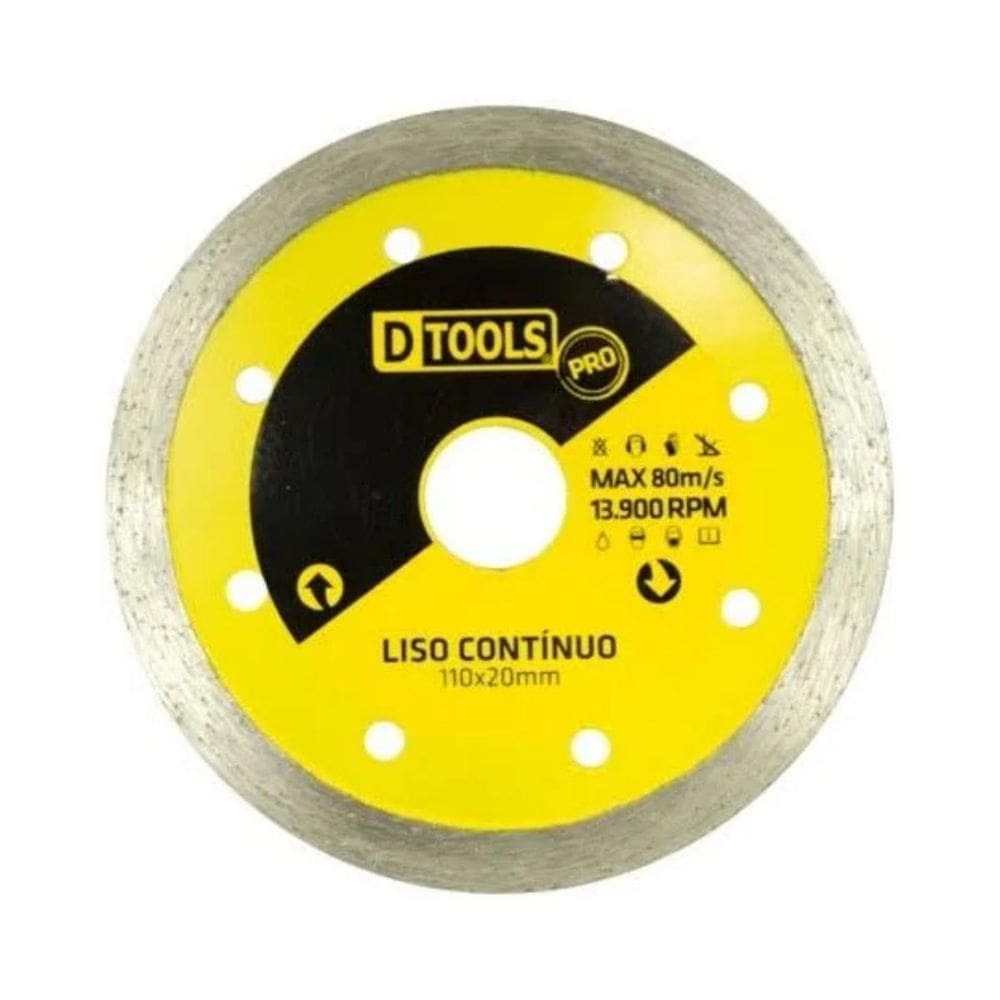 Disco Diamantado Liso Pro 4.3/8 Dtools