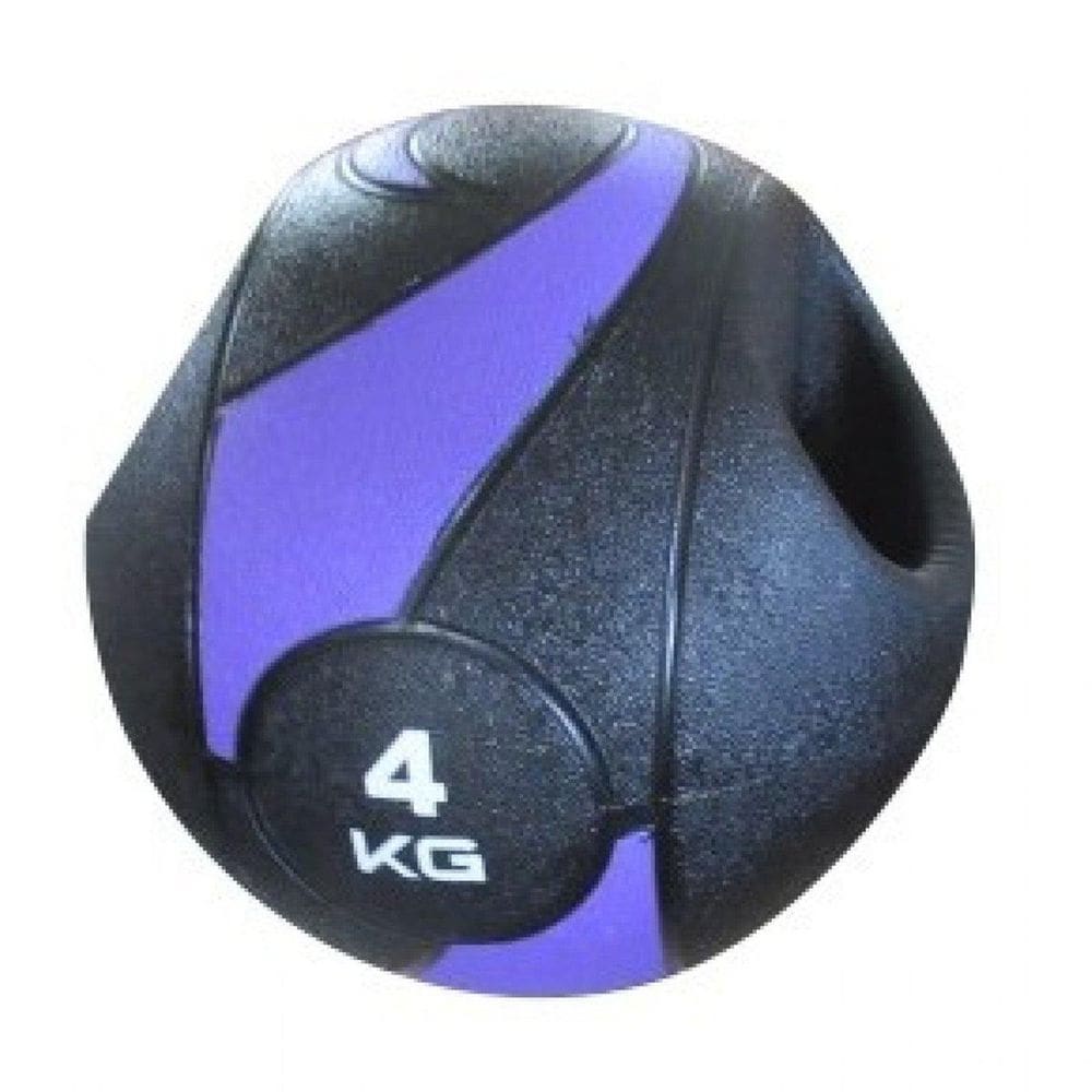 Bola De Peso Medicine Ball Com Pegada-4Kg- Liveup Ls3007A/4