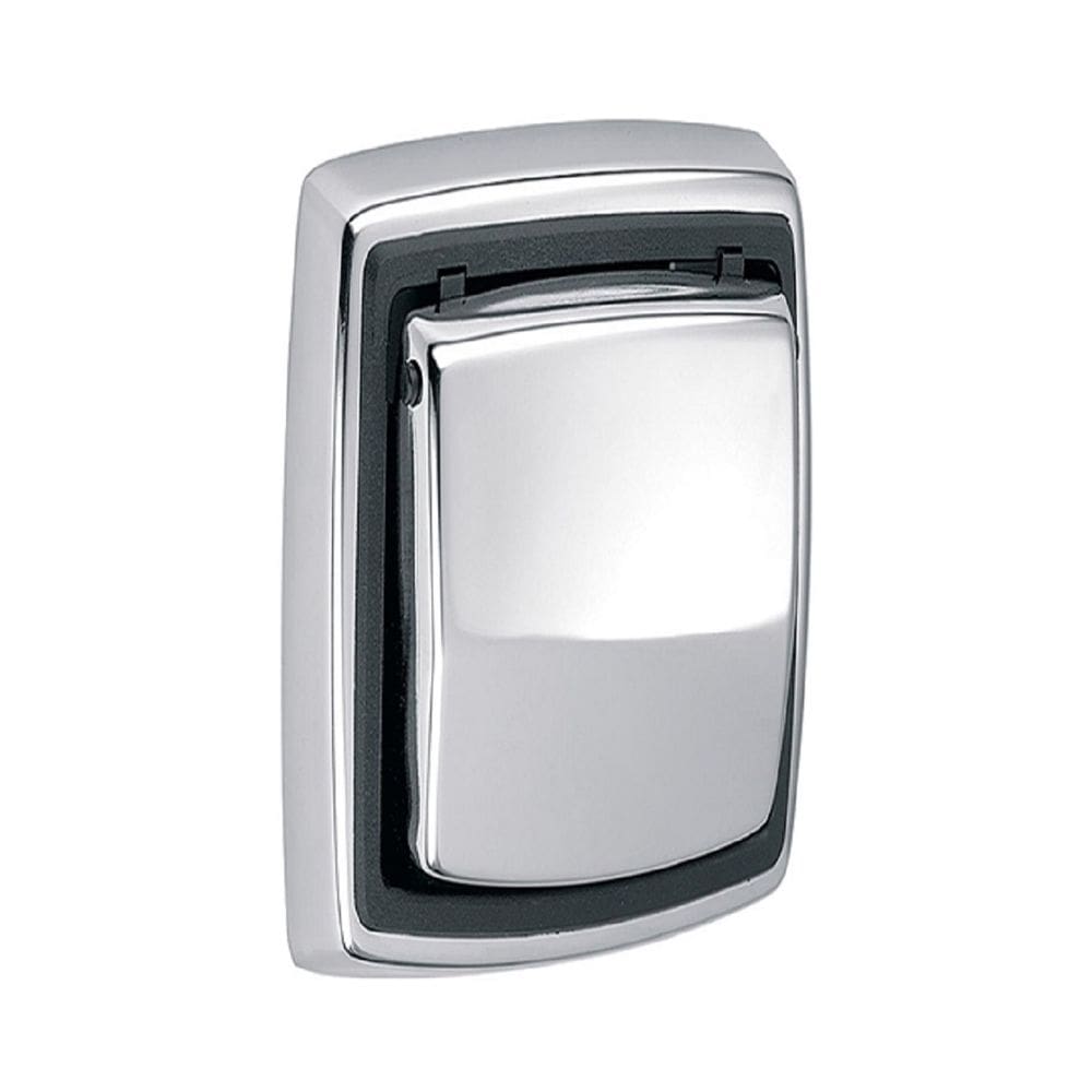 Acabamento Válvula Descarga Censi Hydra Luxo Cromada Preto