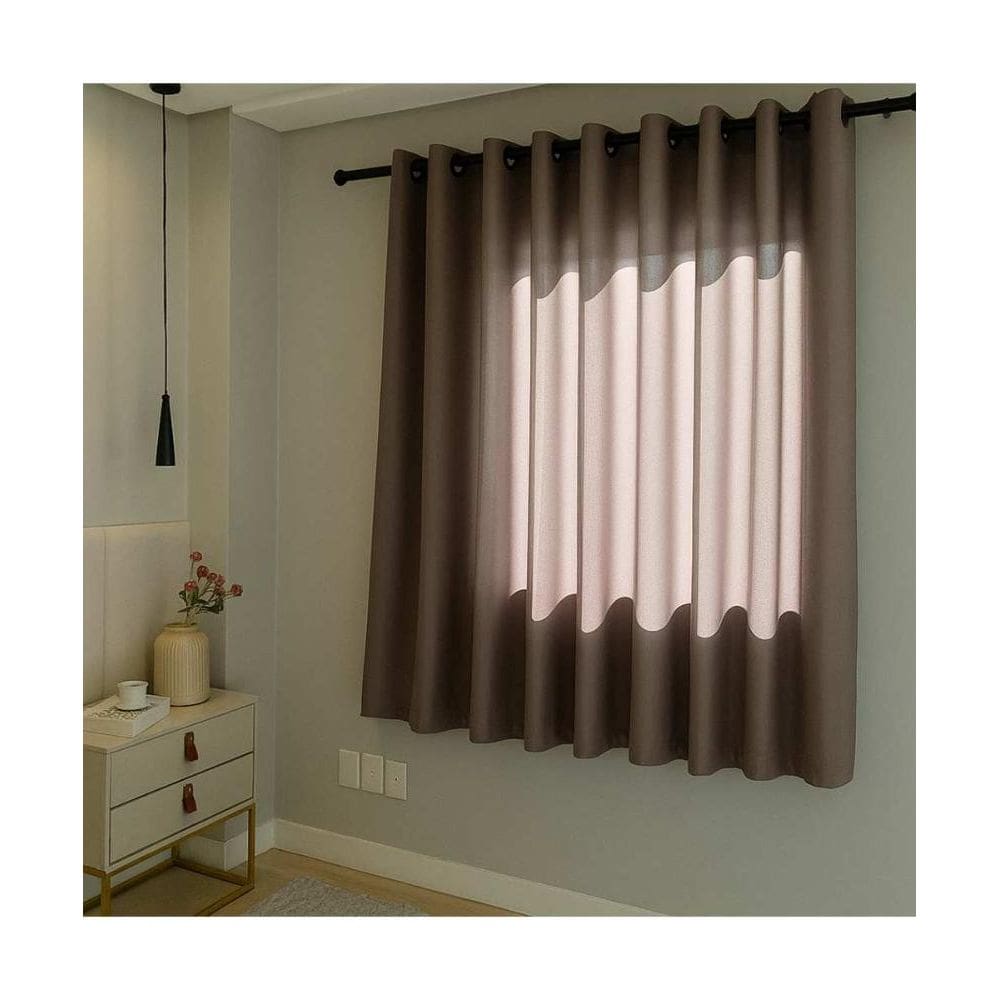 Cortina Rustica 2,60M X 1,70M Oxford Lisa