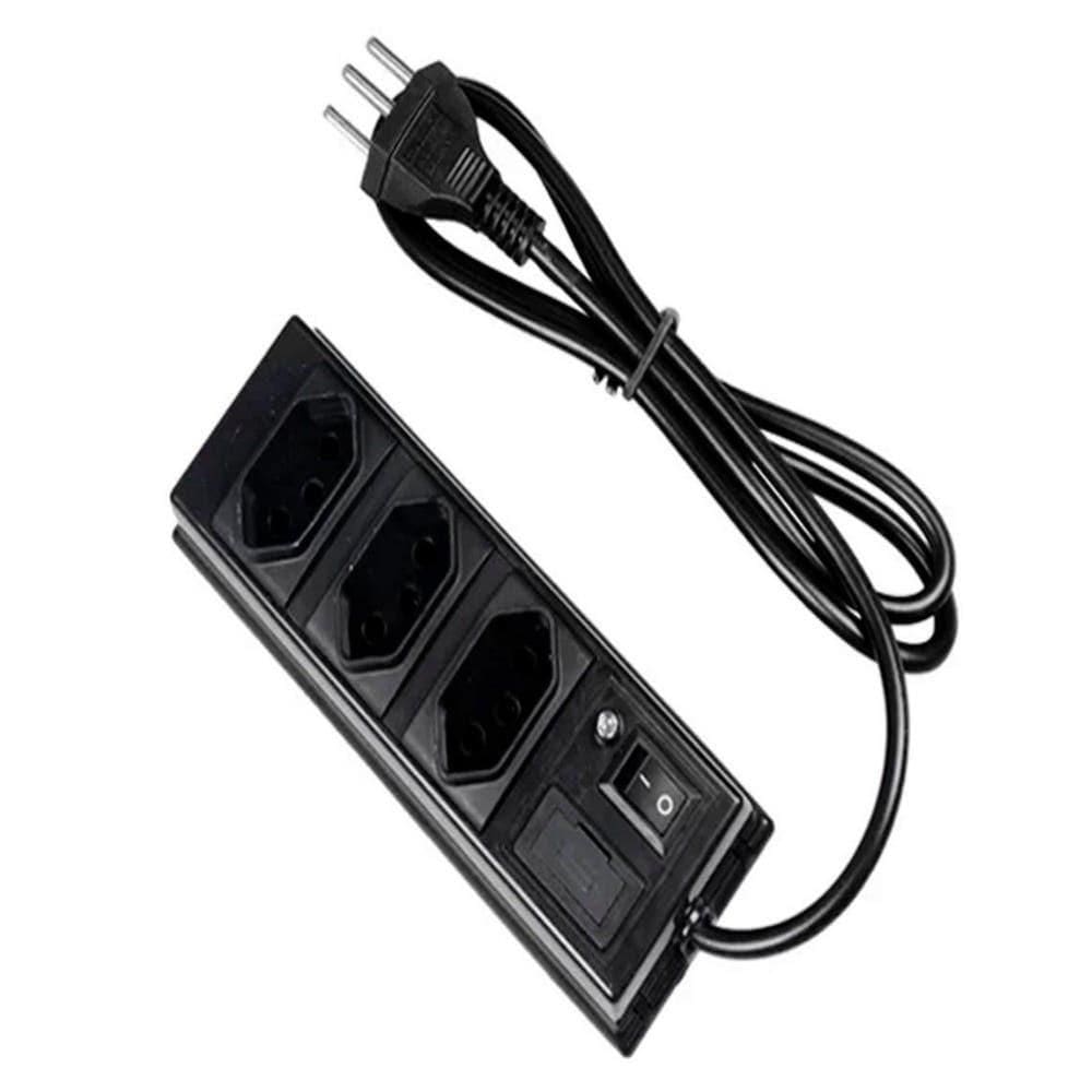 Filtro Extensão Régua 3 Tomadas Cabo 5 Metros FLK03ABS5M KITEC