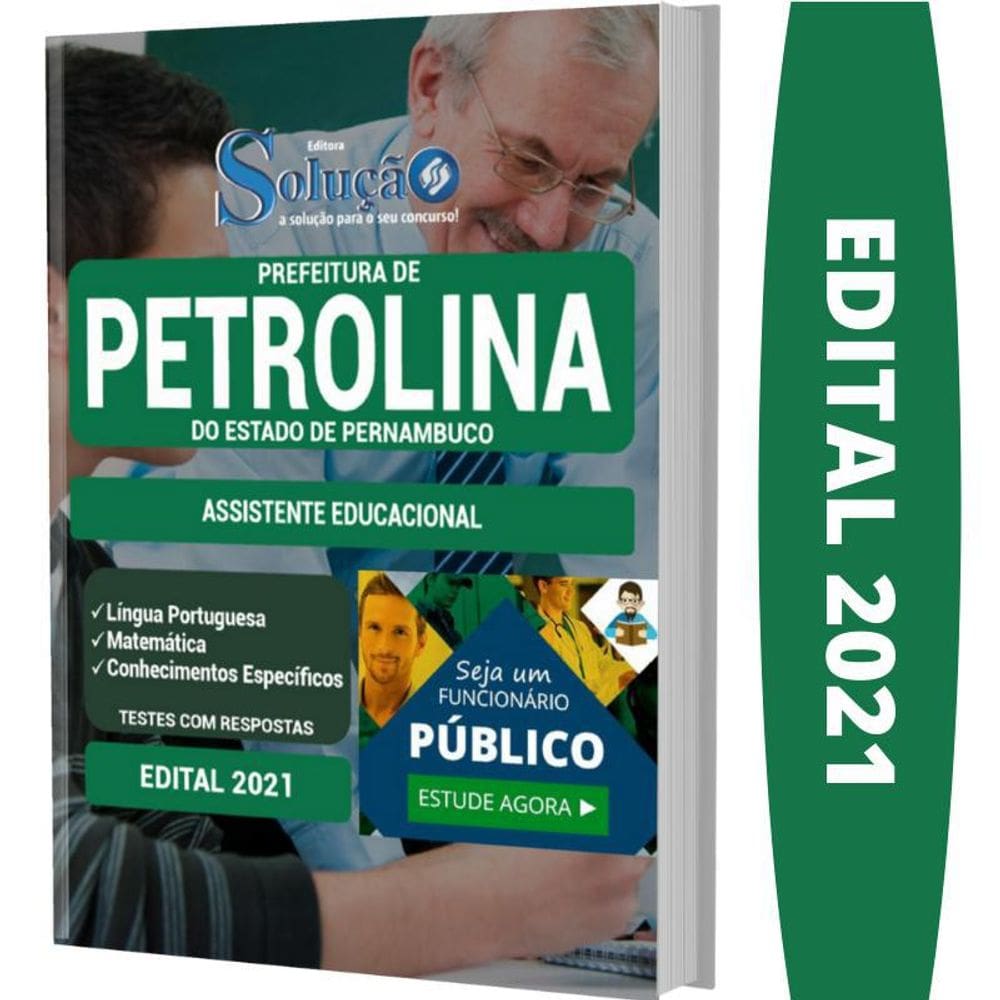 Apostila Prefeitura Petrolina Pe - Assistente Educacional