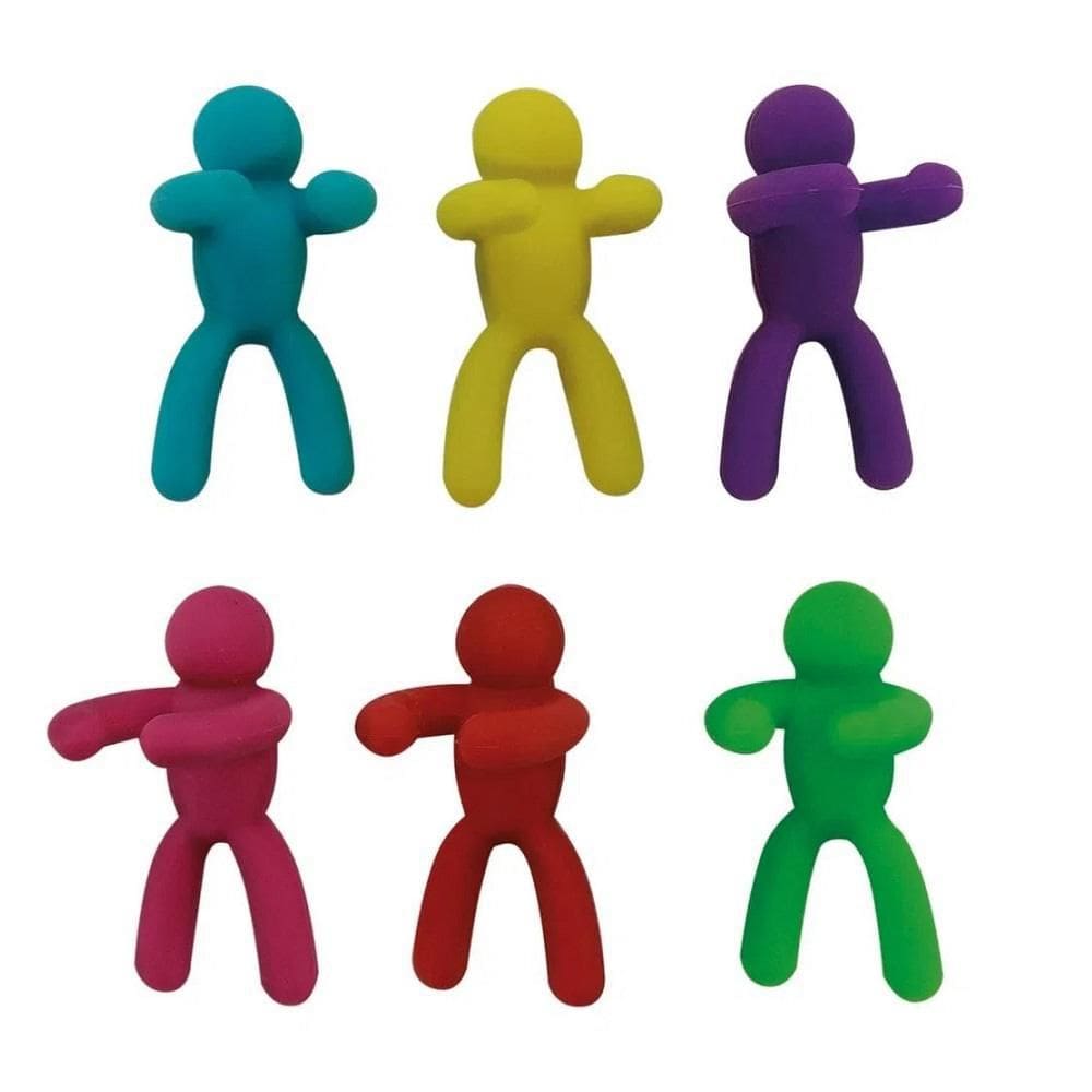 Marcadores de Taças em Silicone 6 peças -