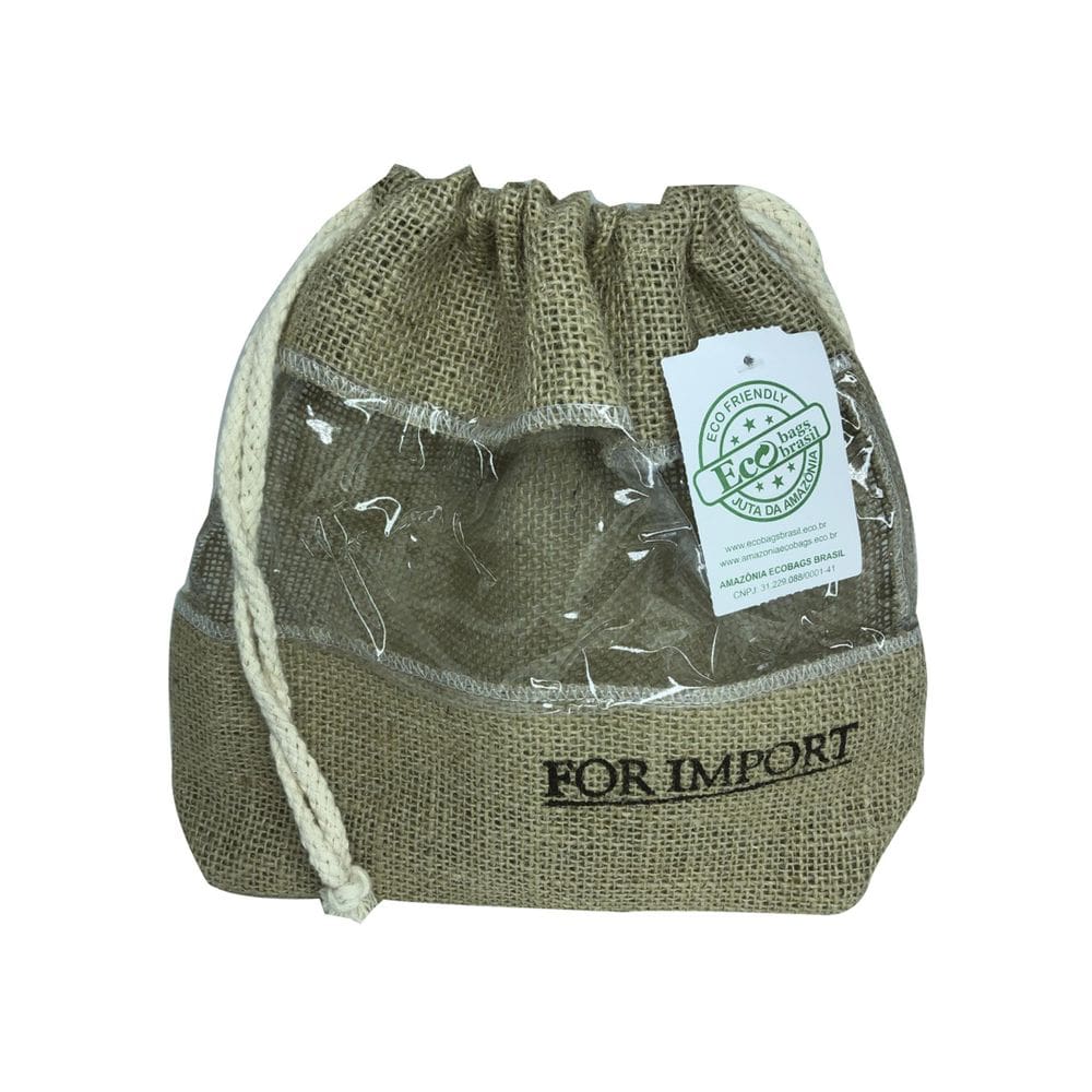 Nécessaire Juta Da Amazônia Com Visor