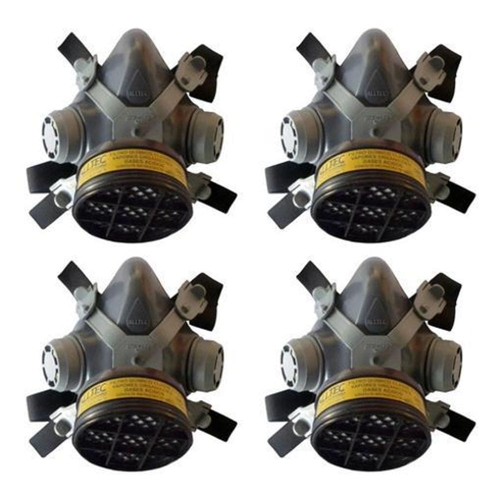 Mascara Segurança Com Filtro Pintura E Gases Mastt 4 Un