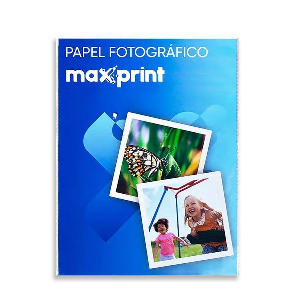 Papel Fotográfico Matte/Fosco A4 108Gsm 100 Folhas Maxprint