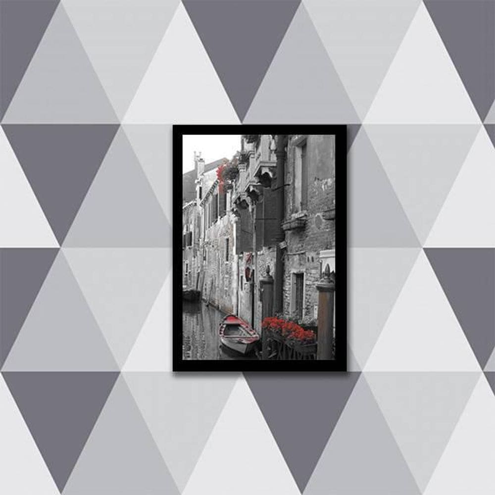 Quadro Fotografia Veneza 24X18Cm