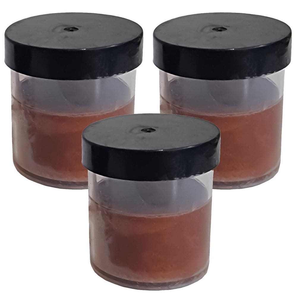 Kit 3 Pastas De Polimento Com Micro Retíficas 21G Marrom