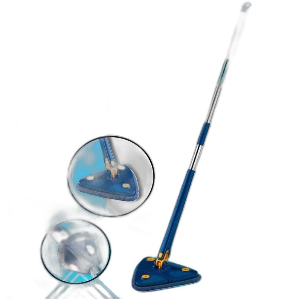 Mop Triangular Multiuso Com Refil De Microfibra Incluso