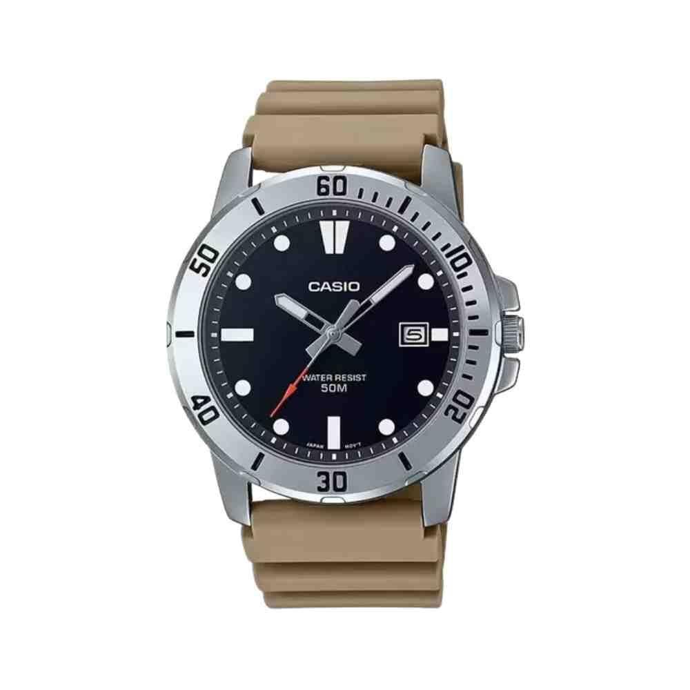 Relógio Casio Prata Masculino Mtp-Vd01-5Evudf-Sc