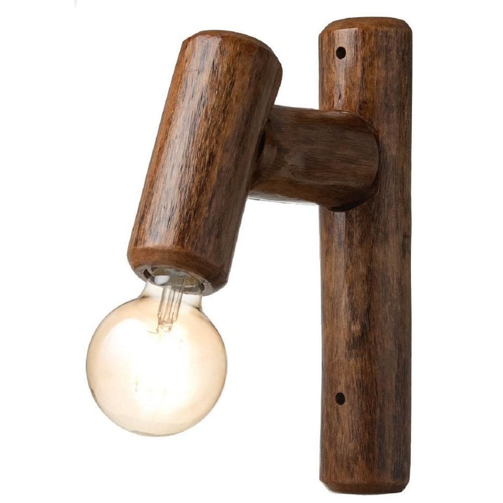 Kit 11 Arandelas Em Madeira - Jn Artes Rústicas