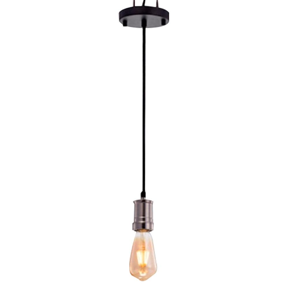 Pendente Lustre Thomas Edison Fumê 1 Lâmpada