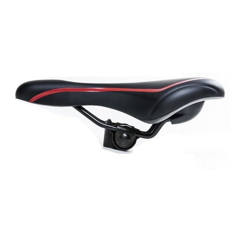 Banco Selim Rvs 280 X 170 Mm - Preto/Vermelho