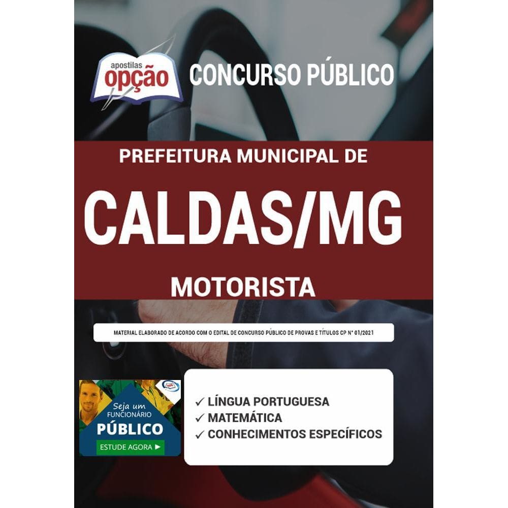 Apostila Concurso Caldas Mg - Motorista