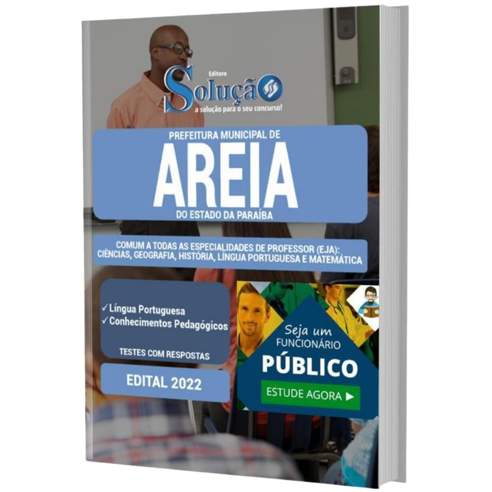 Apostila Areia Pb - Comum Especialidades De Professor  Eja