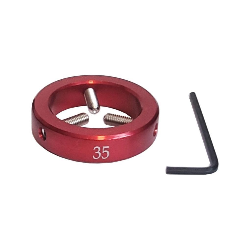 Limitador Para Fresa Dobradiça Caneco 35Mm Em Alumínio Lcm