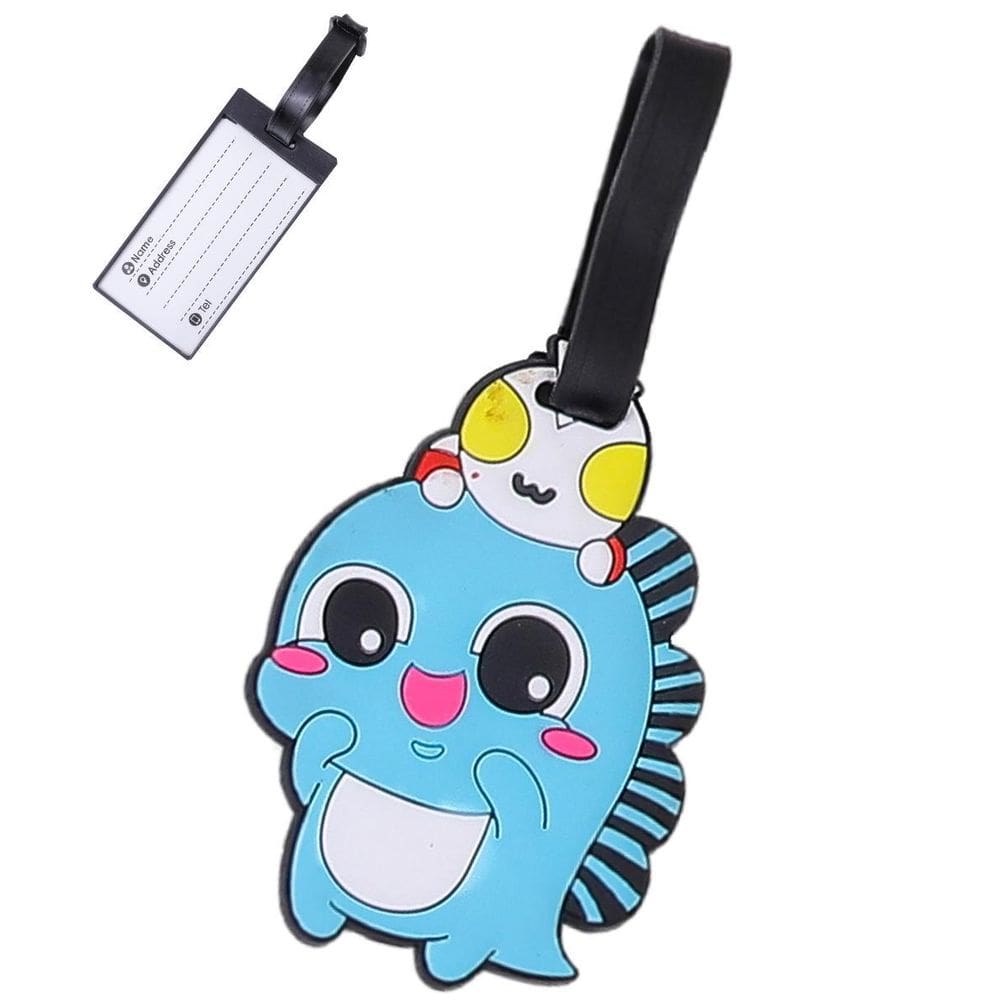 Etiqueta Para Bagagem Mala Viagem Tag Personagens