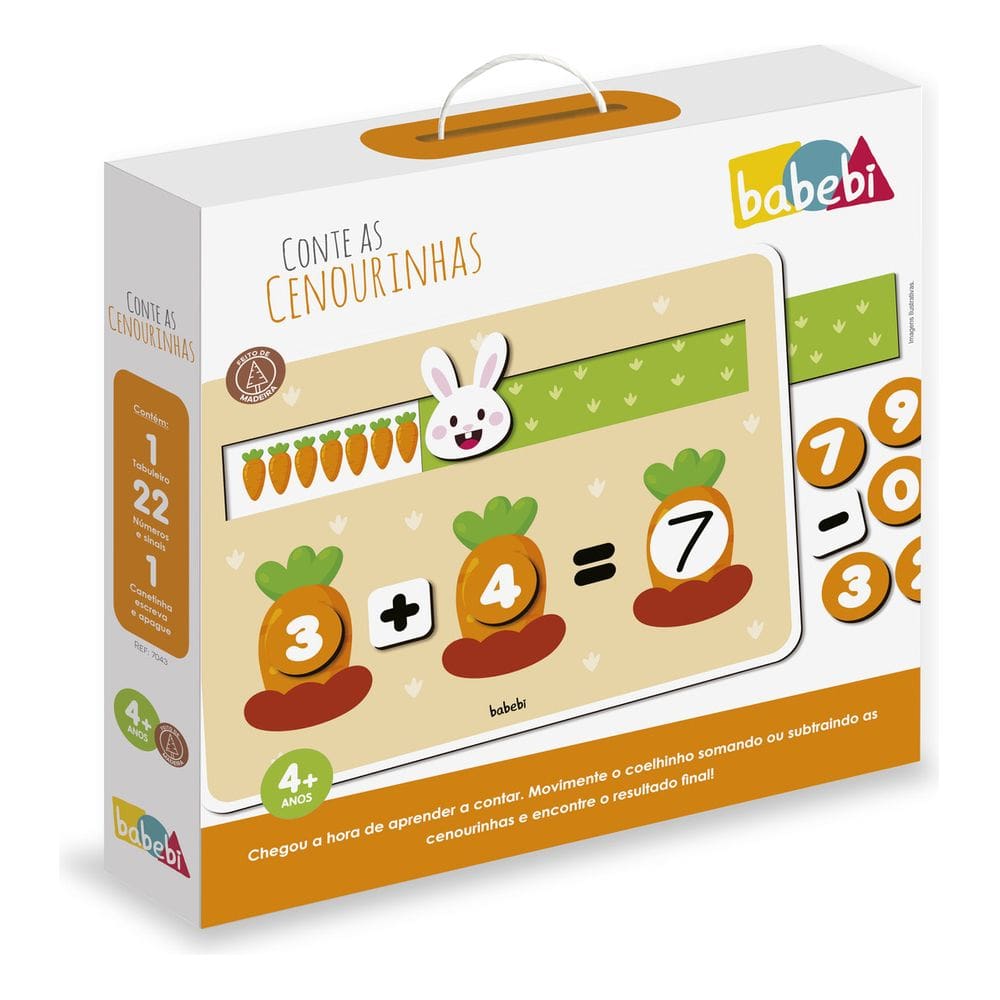 Jogo Educativo Babebi Conte as Cenourinhas