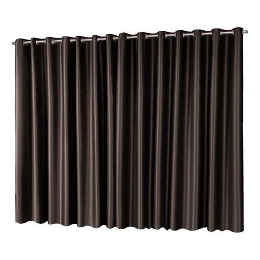 Cortina Tecido Blackout Toque De Seda 3,00M X 2,60M - Tabaco