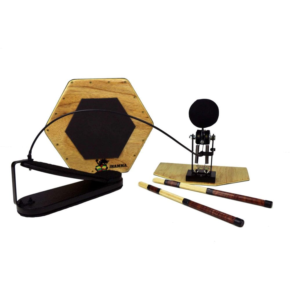 Pedal Para Cajon + Caixa Cajon + Baquetas Jhamma Percussões