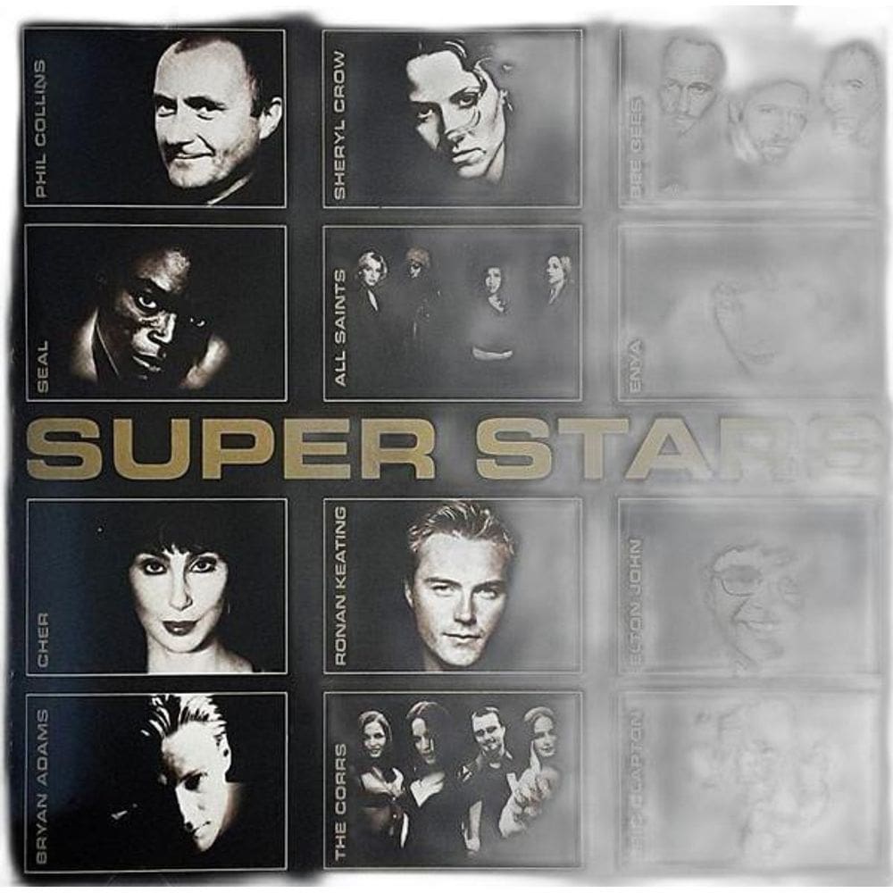 Cd Super Stars - Coletanea Com Madonna, Abba E Muito Mais