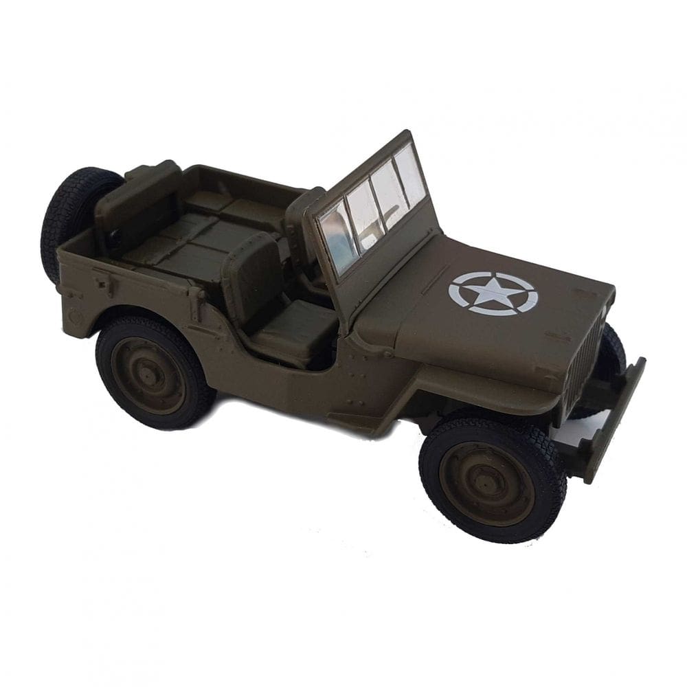 Miniatura Jeep Willys 1941 Militar 1/32