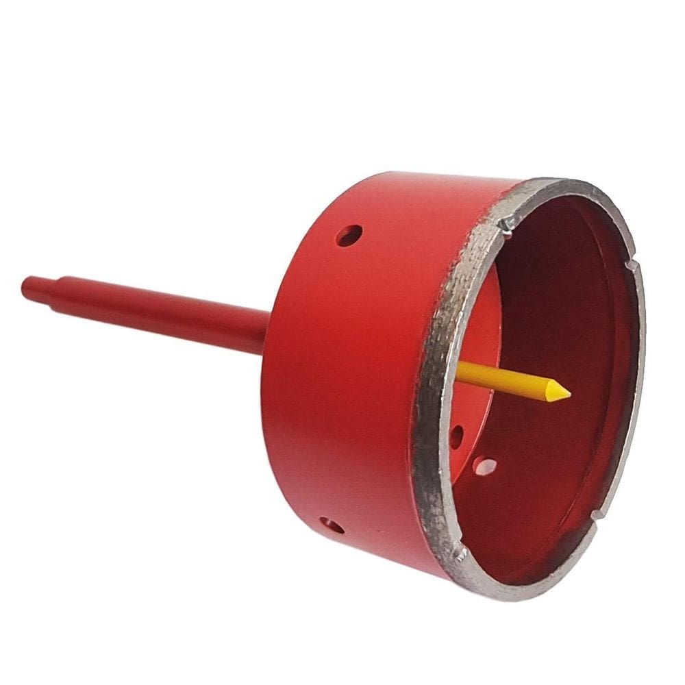 Serra Copo Diamantada Com Haste 110Mm Guia  Htom