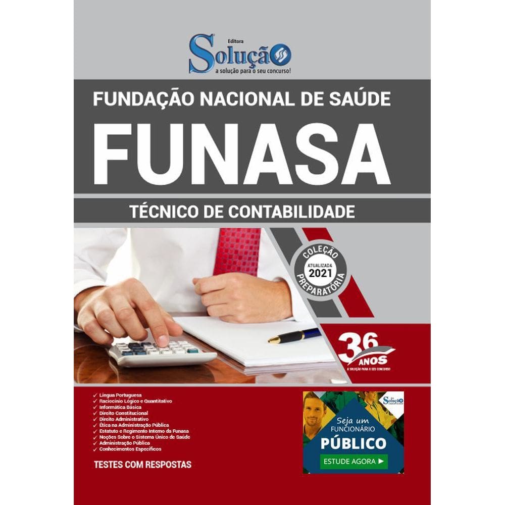 Apostila Funasa - Técnico De Contabilidade