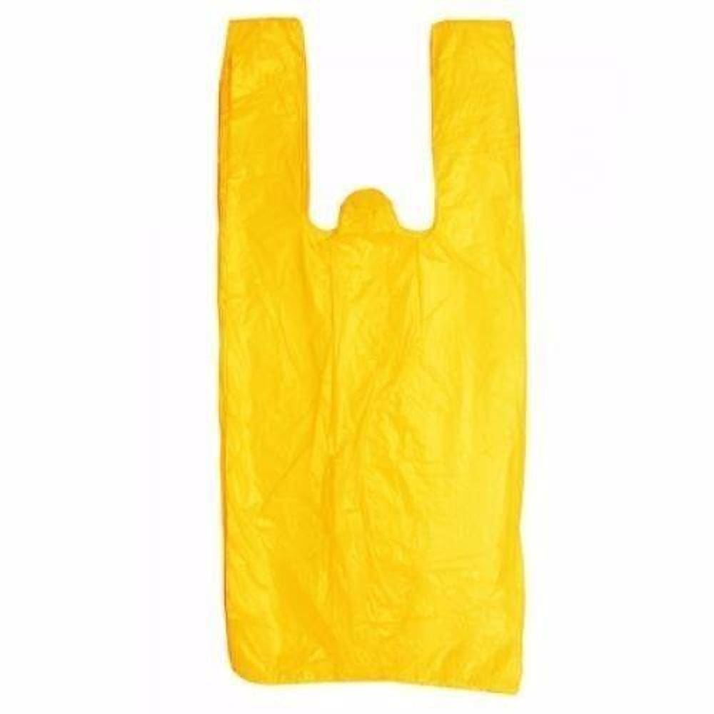 Sacolas Amarelas 38x48cm Rioplastic - Kit com 1.000