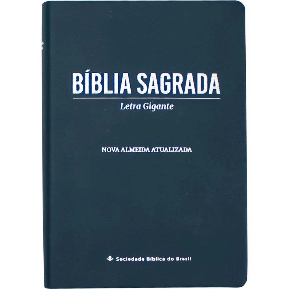 Bíblia Sagrada NAA Letra Gigante - Azul - SBB
