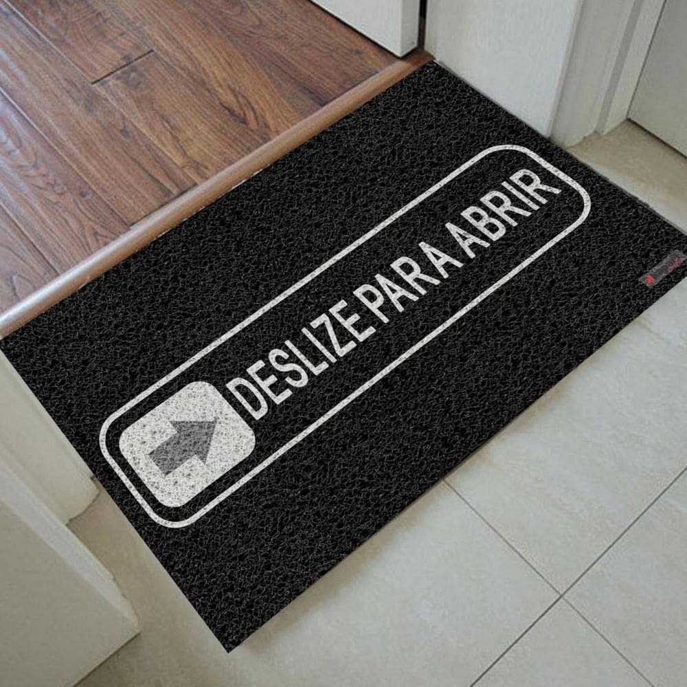 Tapete Capacho Deslizar Para Abrir 60X40