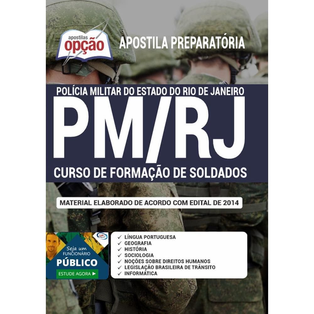 Apostila Pm Rj - Curso De Formação Soldados