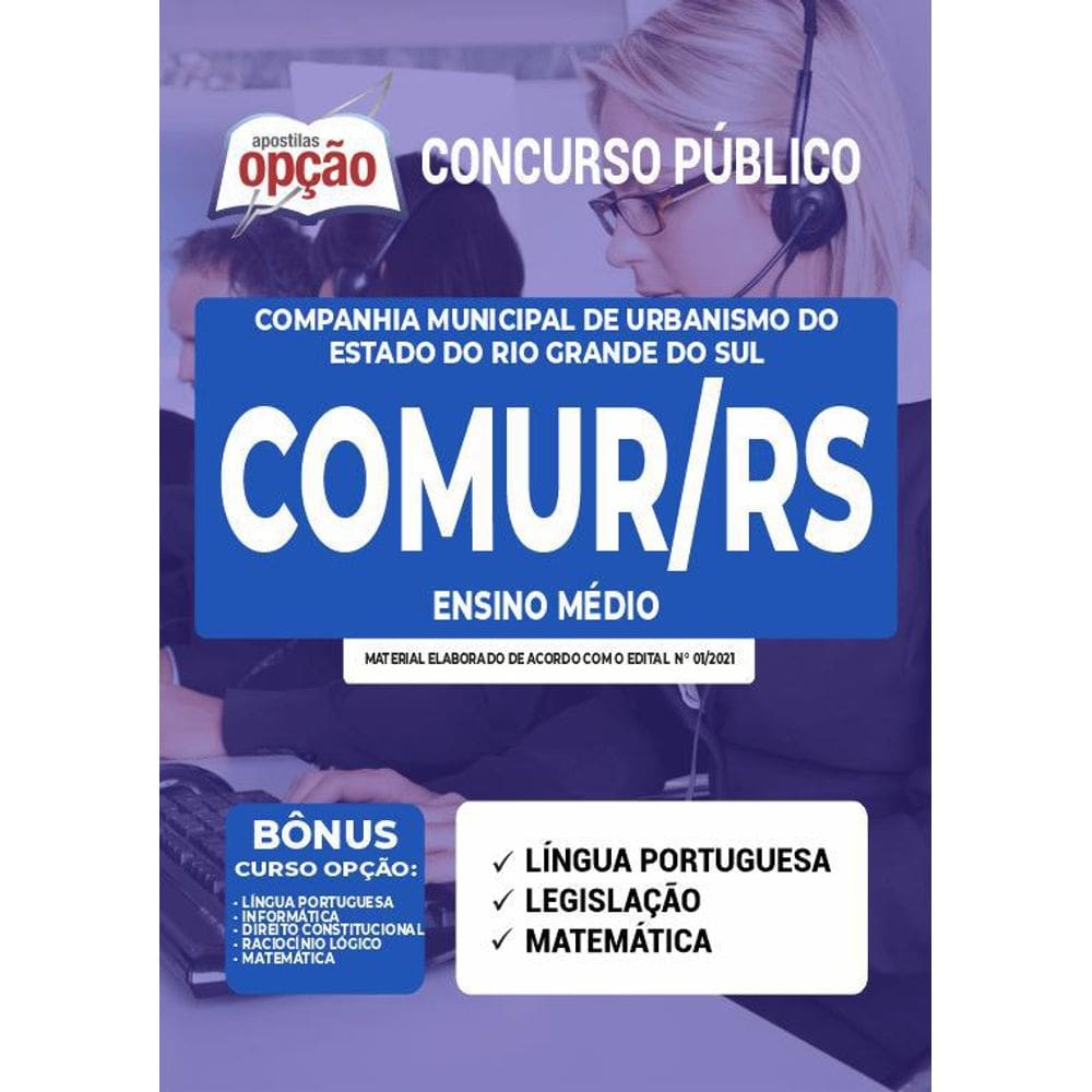 Apostila Concurso Comur Rs - Ensino Médio