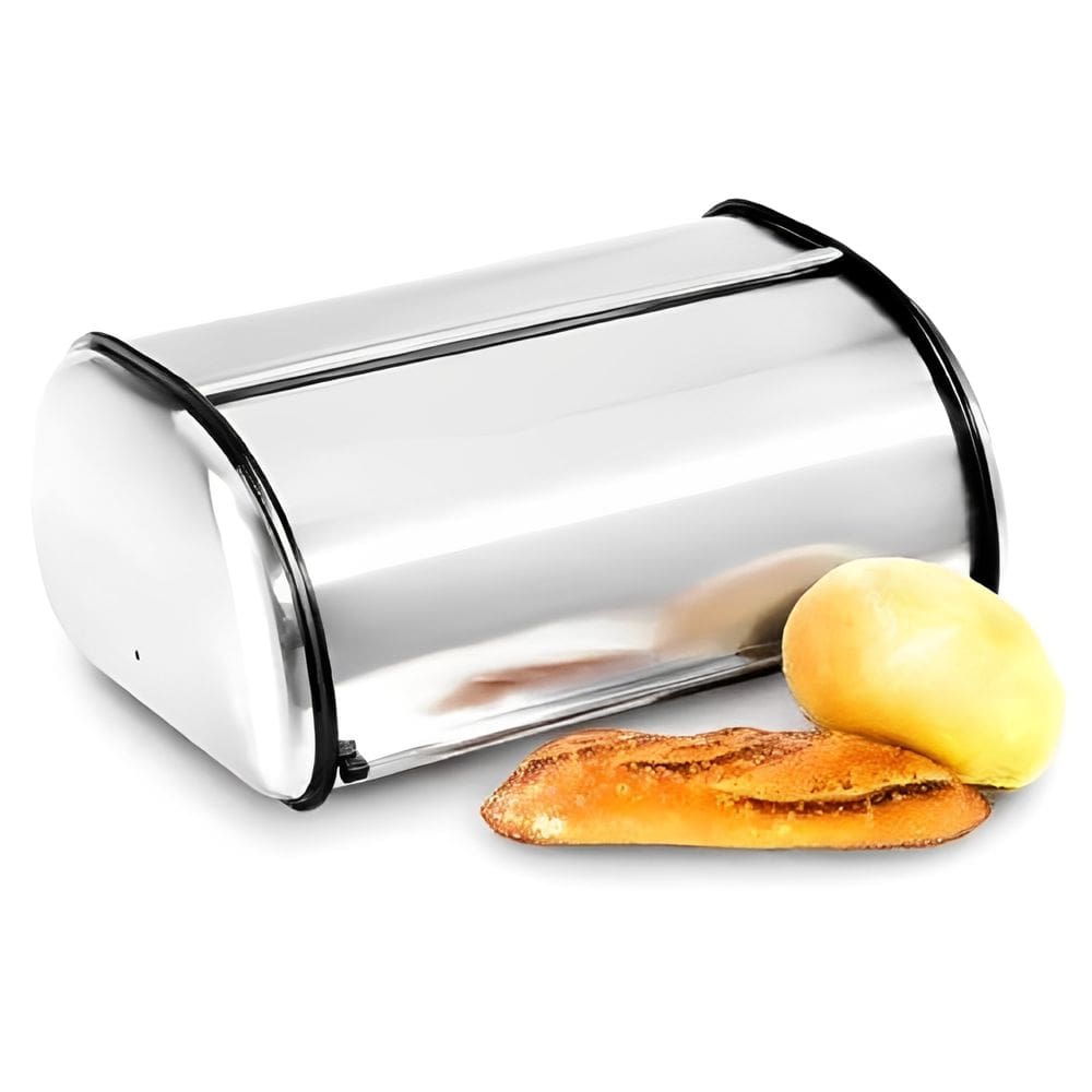 Porta Pão Line em Aço Inox 35,5cm