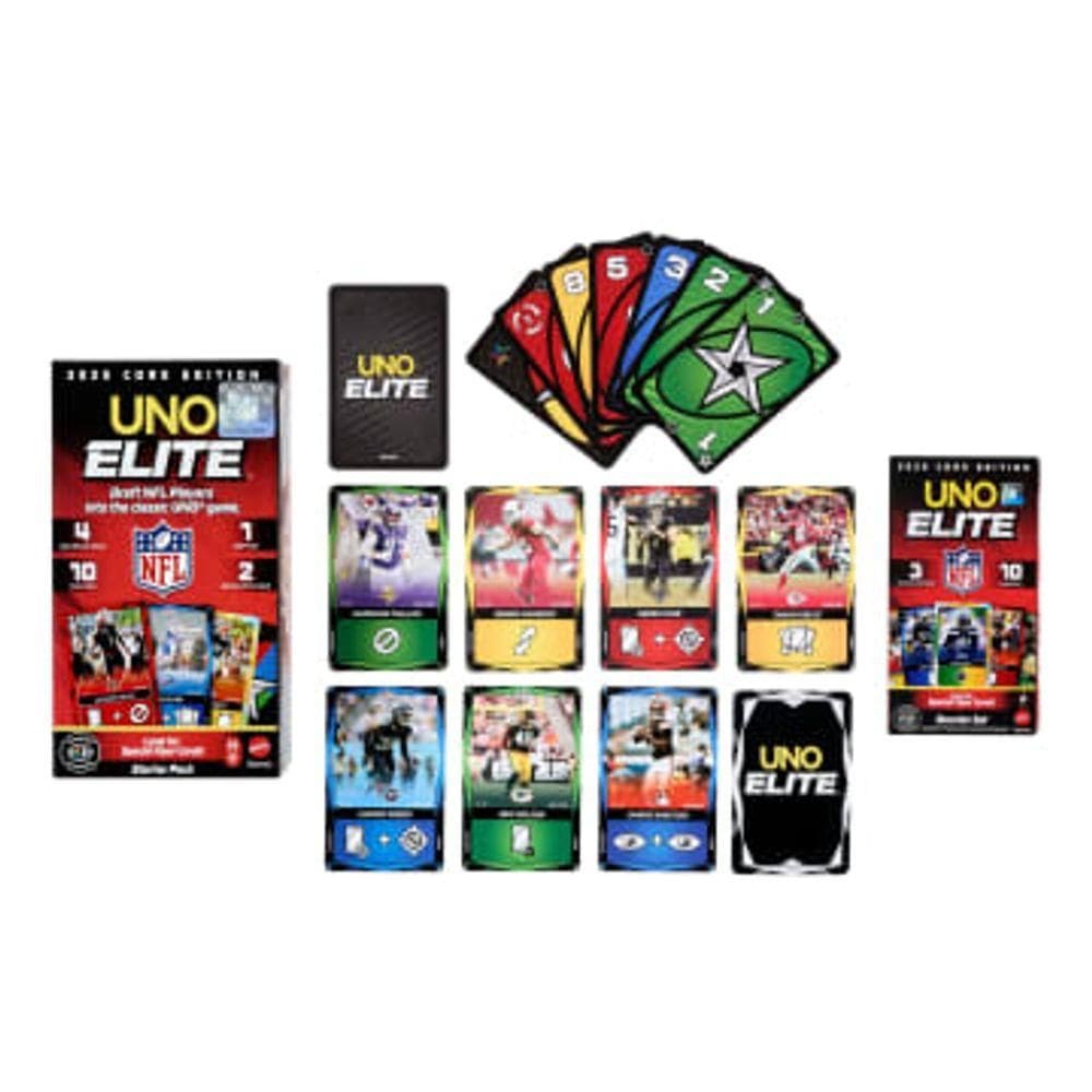 Jogo Uno Elite NFL Expansão - Mattel