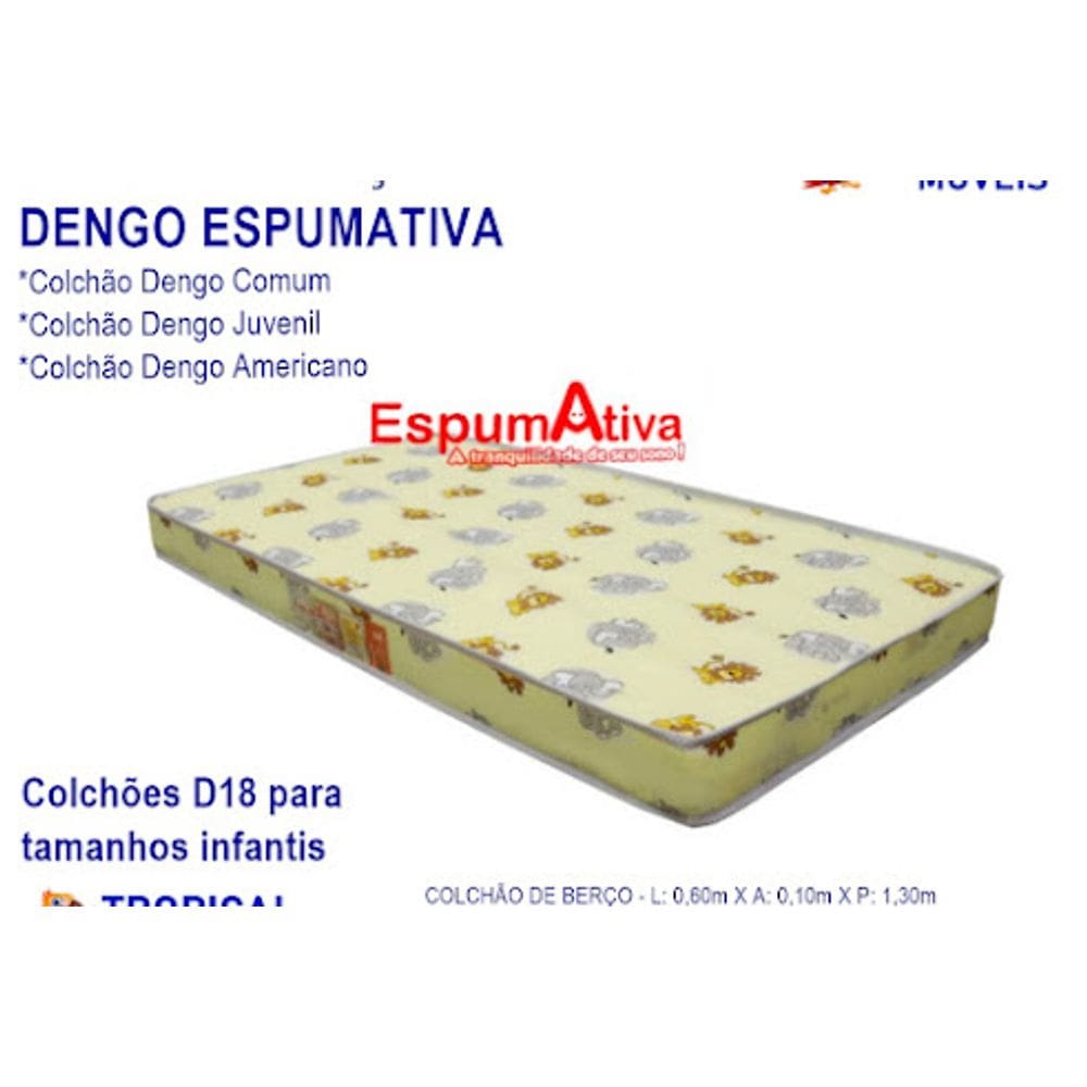 Colchão Infantil Espumativa