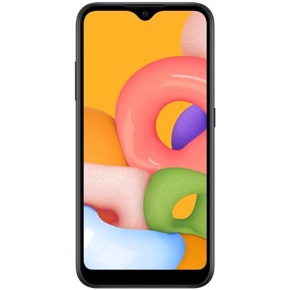 Usado: Samsung Galaxy A01 32GB Preto Excelente - Trocafone