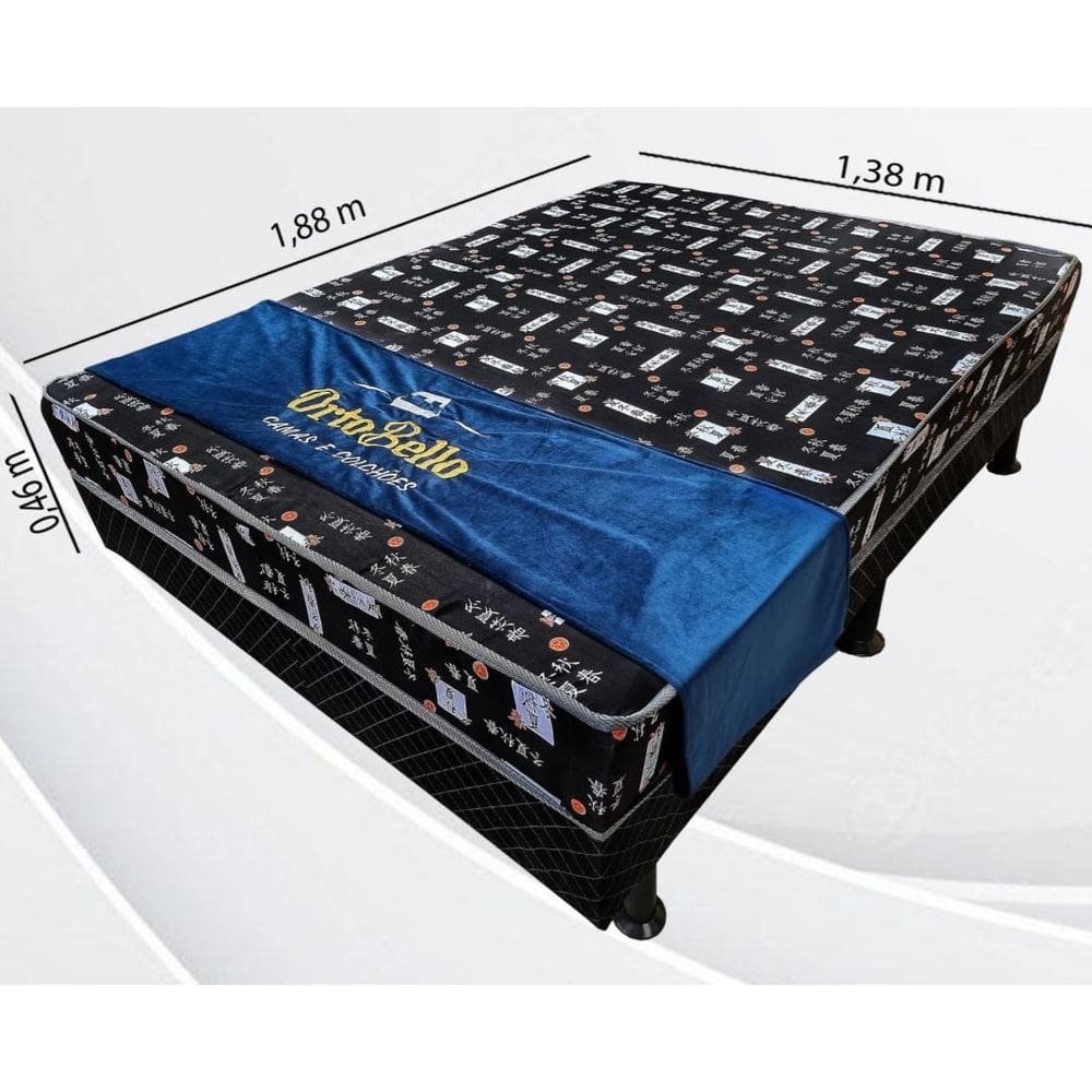 Cama Conjugado Casal Black D23