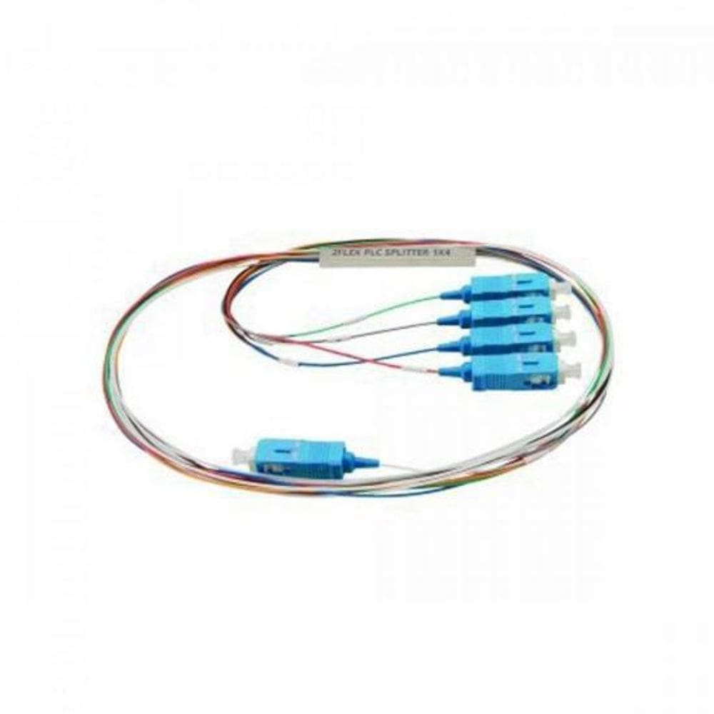 Splitter Óptico 1X8 Monomodo - 2Flex PLC 1260-1650nm