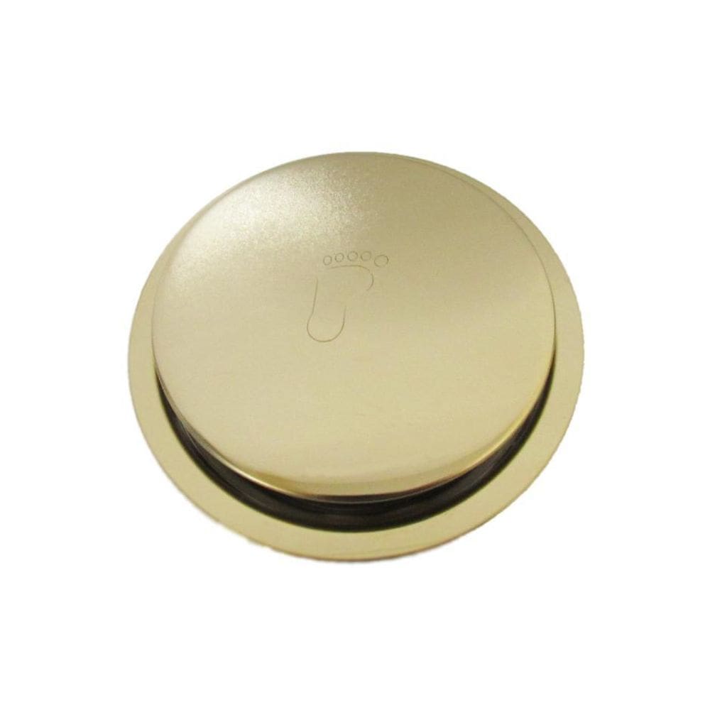 Ralo Inteligente Click Dourado Redondo 15X15Cm - By Fineza