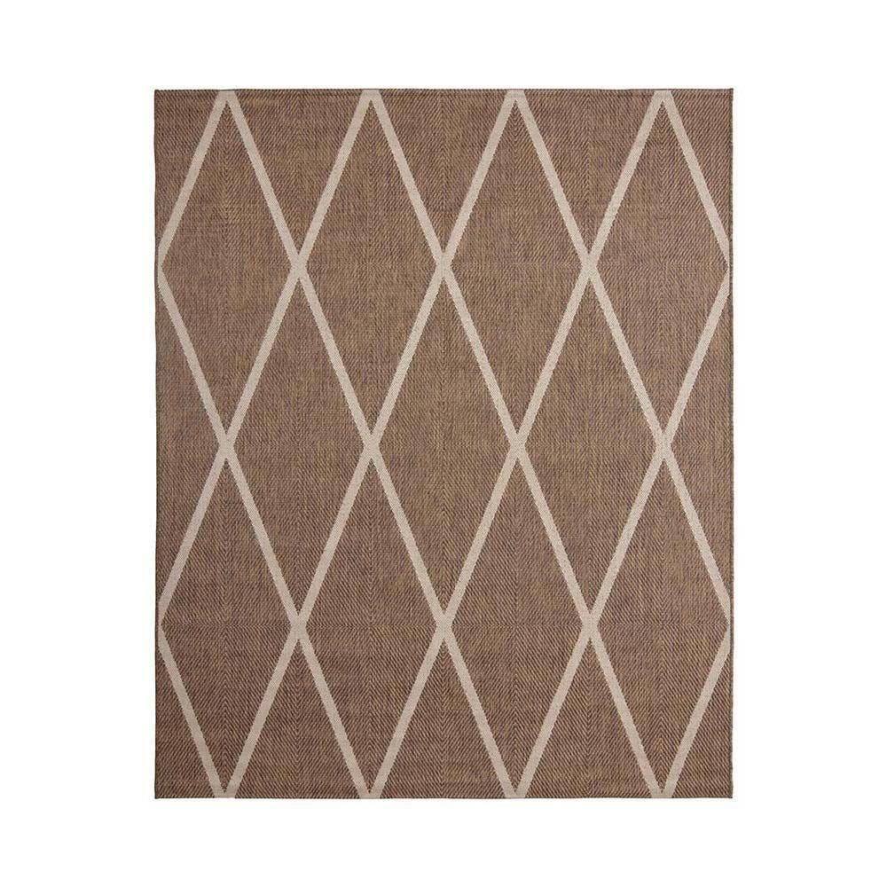 Tapete Sisal Eco Nature Geo 70 Marrom 0,50x0,80m