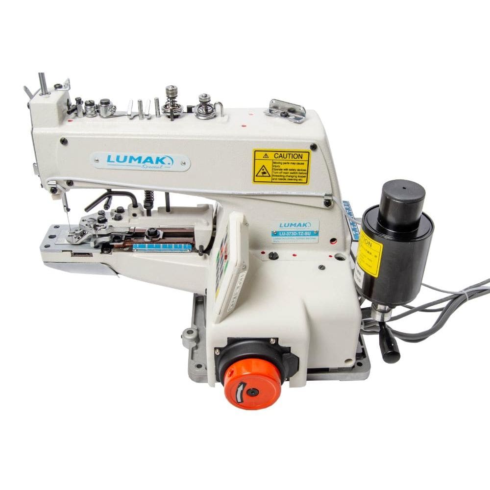 Máquina Costura Industrial Botoneira LU373D-TZ-SU Azul 220V - Lumak