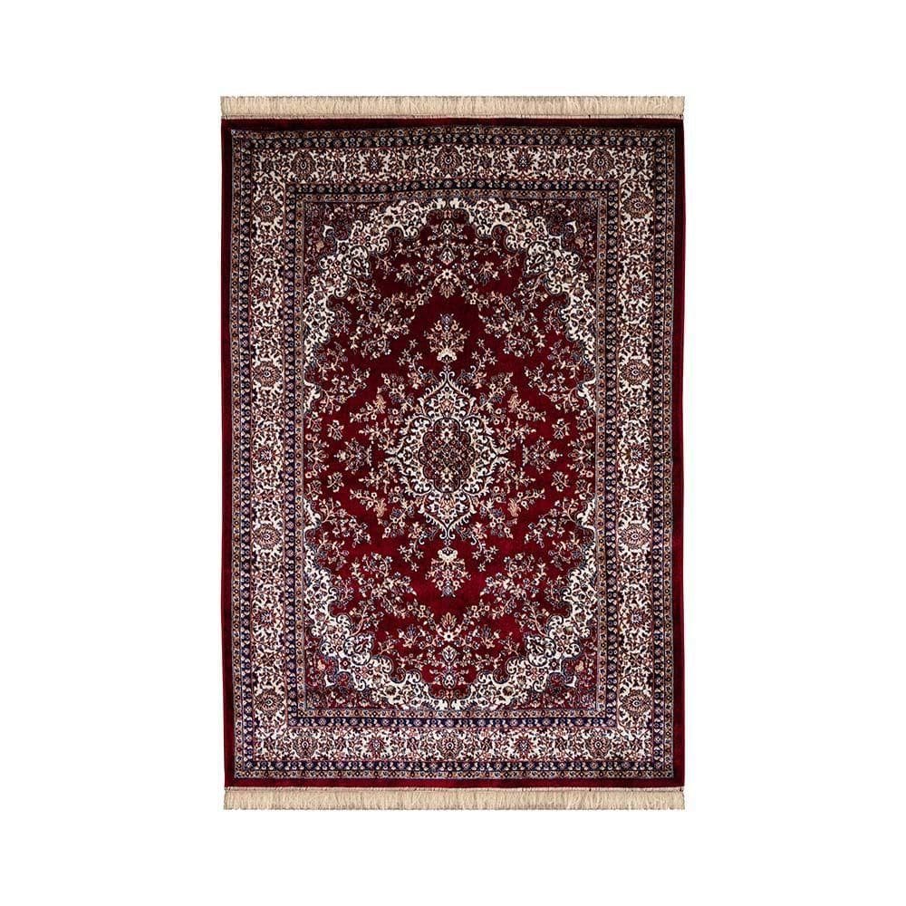 Tapete Belga Bruxelas 3 Vermelho 0,40x0,60m - Edantex