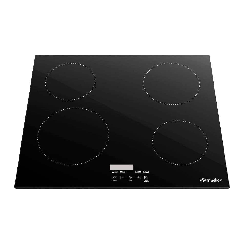 Cooktop de Indução Mueller 4 Bocas Painel Touch Mesa Vitrocerâmico-220v