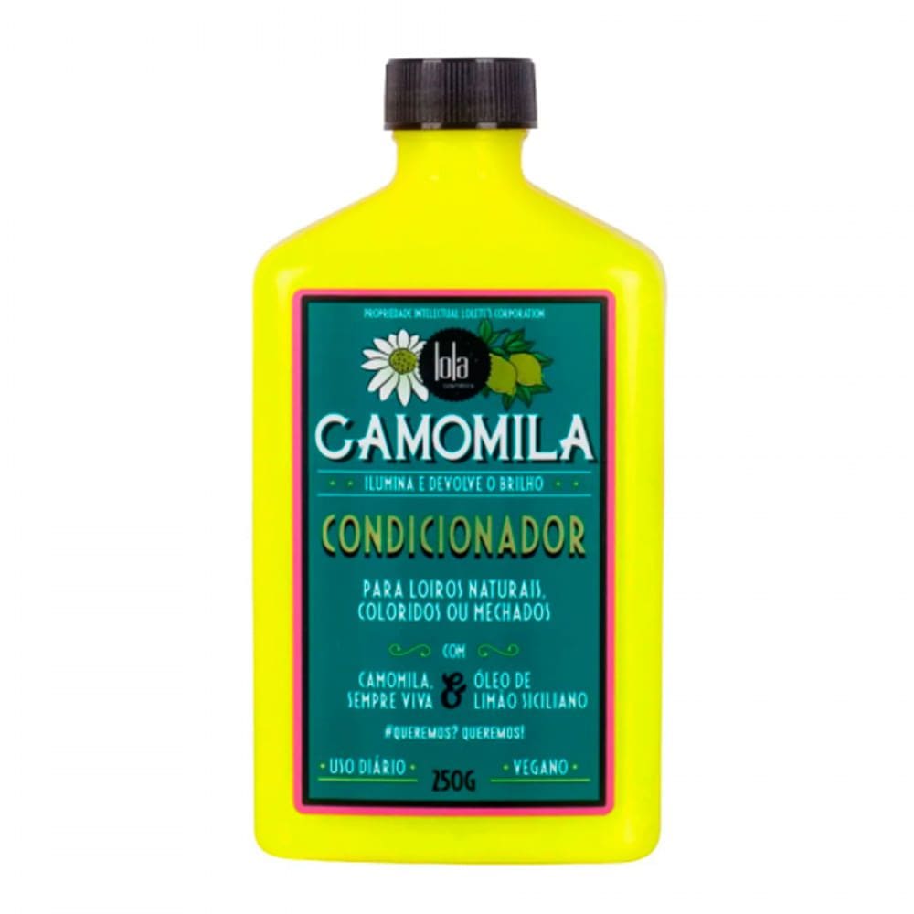 Condicionador Camomila Lola Cosmetics 250g