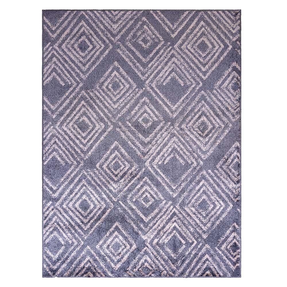 Tapete Para Sala Classic Angra 56 Chumbo 1,00x1,50m